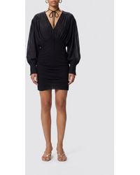Pinko - Viscose Blend Mini Dress - Lyst