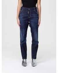 DSquared² - Jeans De Denim De Algodón Elástico - Lyst
