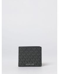 Michael Kors - Greyson Coated Cotton Wallet With All-Over Monogram - Lyst