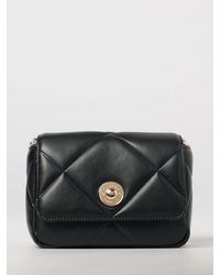 Twinset - Quilted Mini Bag With Adjustable Strap And Logo - Lyst