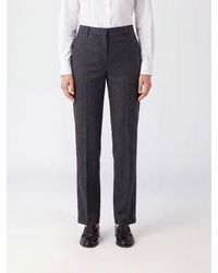 PT Torino - Mid-Rise Skinny Tailored Trousers - Lyst