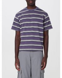 Carrera - Striped Cotton Crewneck T-Shirt With Embroidered Logo - Lyst