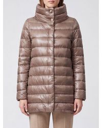 Herno - Amelia Quilted Waterproof Nylon Down Coat With High Neck - Lyst