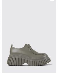 Camper - Pix Bcn Brushed Leather Platform Derby - Lyst