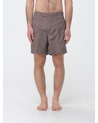 Brunello Cucinelli - Polyester Swim Trunks - Lyst