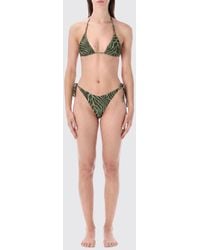MATINEÉ - Zebra Print Triangle Bikini With Tie Fastenings - Lyst