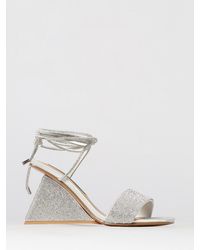Twentyfourhaitch - Lezira Glitter Polyurethane Sandals - Lyst