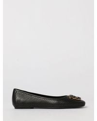 Pinko - Max 11 Perforated Leather Ballet Flats - Lyst