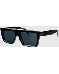 David Beckham - Rectangular Acetate Aviator Sunglasses - Lyst