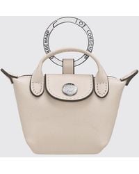 Longchamp - Le Pliage Xtra Leather Keychain - Lyst