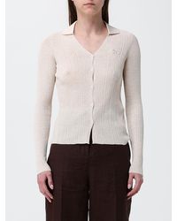 Maison Kitsuné - Maison Kitsun&Eacute Cotton And Viscose Cardigan - Lyst