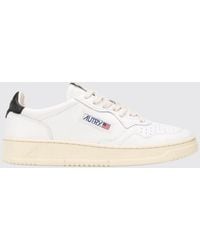 Autry - Medalist Low Sneaker Aus Glattem Kalbsleder Mit Perforierter Spitze - Lyst