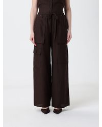 Tela - Linen Blend Cargo Trousers - Lyst