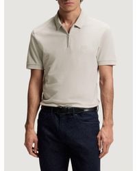 BOSS - Cotton Polo Shirt With Logo - Lyst