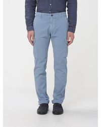 Mason's - Stretch Cotton Cargo Trousers - Lyst