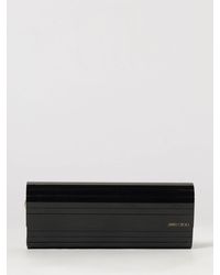 Jimmy Choo - Sweetie Rigid Plexy Clutch With A Metal Mesh Shoulder Strap - Lyst