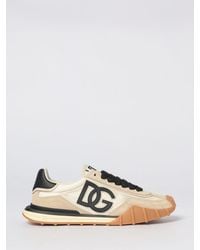 Dolce & Gabbana - Dolce &Amp Gabbana Dg Cushion Suede And Nylon Sneakers - Lyst