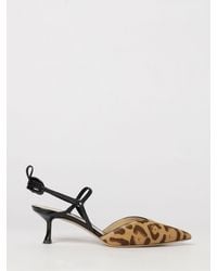 Fendi - Very Colibrì Animal-Print Pony Hair Slingback Pumps With Mid Heel - Lyst