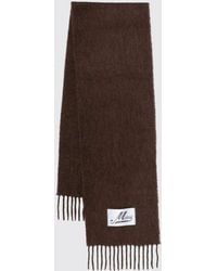 Marni - Logo-Patch Fringed Alpaca Wool-Blend Scarf - Lyst