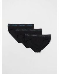 Calvin Klein - Set 3 slip CK Underwear in cotone stretch - Lyst