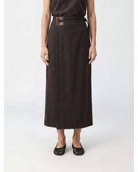 Paloma Wool - High-Waisted Wool Blend Midi Wrap Skirt - Lyst