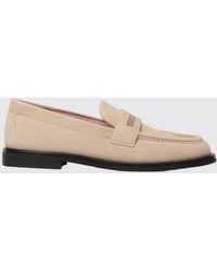 Fabiana Filippi - Suede Loafers With Decorative Ornament - Lyst