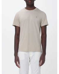 Brooksfield - Cotton Crew Neck T-Shirt - Lyst