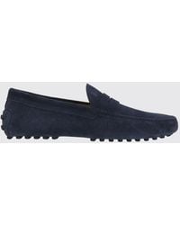 Tod's - Suede Loafers - Lyst