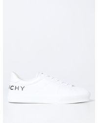 Givenchy - Sneakers City Sport in pelle con logo stampato a contrasto - Lyst