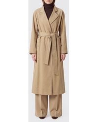 Liviana Conti - Long Cotton Robe Coat With Belt - Lyst