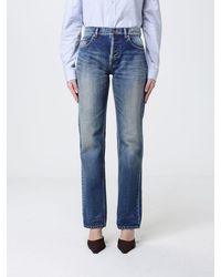 Saint Laurent - Vaqueros Slim Fit De Denim - Lyst