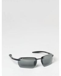 Maui Jim - Ho'Okipa Ultra Rectangular Aviator Metal Sunglasses With Uva/Uvb Lenses - Lyst