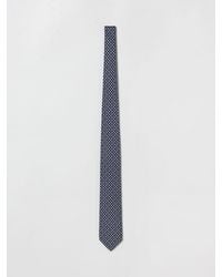 Ferragamo - Silk Tie With Elephant Print - Lyst