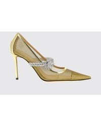 Mach & Mach - Lotus Flower Mesh Heeled Pumps - Lyst