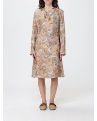 Maliparmi - Printed Silk Twill Tunic Dress - Lyst