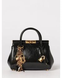 Dolce & Gabbana - Dolce &Amp Gabbana Marlene Mini Leather Bag With Charms - Lyst