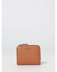 Liu Jo - Grained Leather Wallet With Logo - Lyst