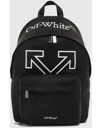 Off-White c/o Virgil Abloh - Mochila De Nailon Con Logo Arrow - Lyst
