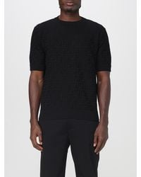 Fendi - Cashmere Pullover With Monogram Motif - Lyst