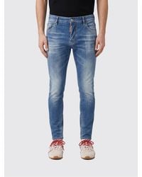 DSquared² - Skinny Fit Stretch Denim Jeans - Lyst