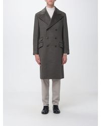 Brunello Cucinelli - Double-Breasted Merino Wool Knee-Length Coat - Lyst