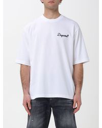 DSquared² - Cotton T-Shirt With Logo - Lyst