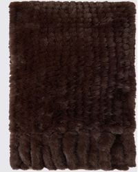 Pinko - Geloso Polyester Scarf With Fringed Edges And Applied Logo - Lyst