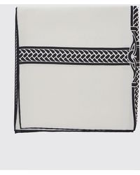 Fendi - Selleria Graphic Print Square Silk Foulard - Lyst