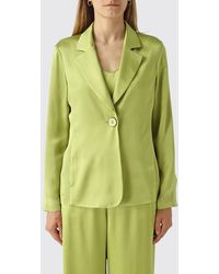Maliparmi - Single Breasted Satin Blazer - Lyst