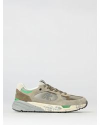 Premiata - Mase Suede And Canvas Sneakers - Lyst