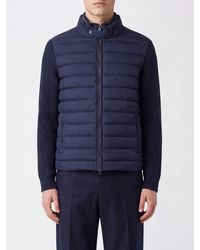 Herno - Piumino Tecnico Trapuntato Impermeabile Con Cappuccio E Collo Alto - Lyst