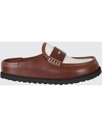 Birkenstock - 1774 Naples Bicolor Oiled Leather And Canvas Mules - Lyst