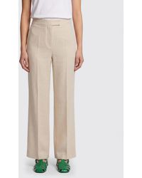 Max Mara - Attinia Wool Palazzo Trousers - Lyst