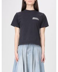 Balenciaga - Cotton T-Shirts With Logo - Lyst